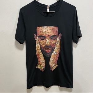 Drake Rapper Ovo Mosaic Hotline Bling High-quality Hip Hop Concert unisex